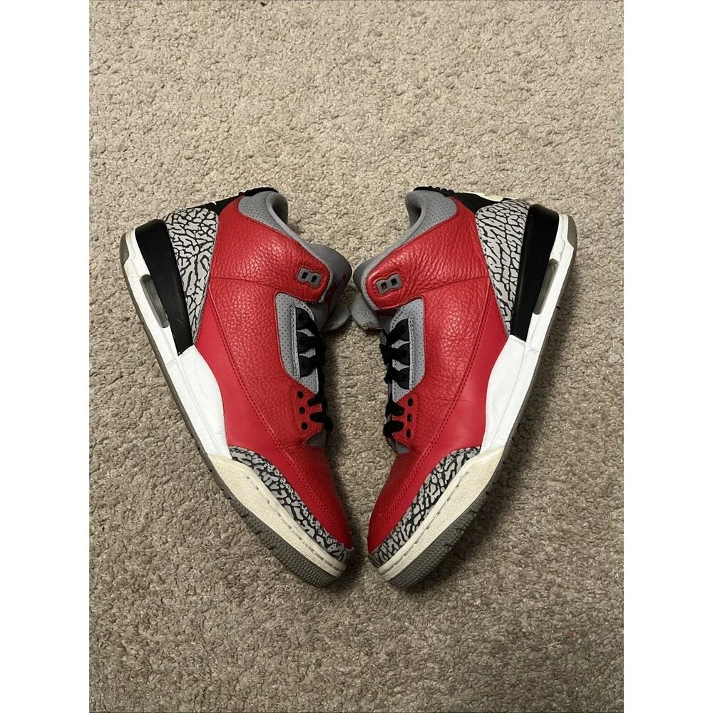 Mens Size 12 Nike Air Jordan 3 Retro SE Mid Unite CK5692-600 Used
